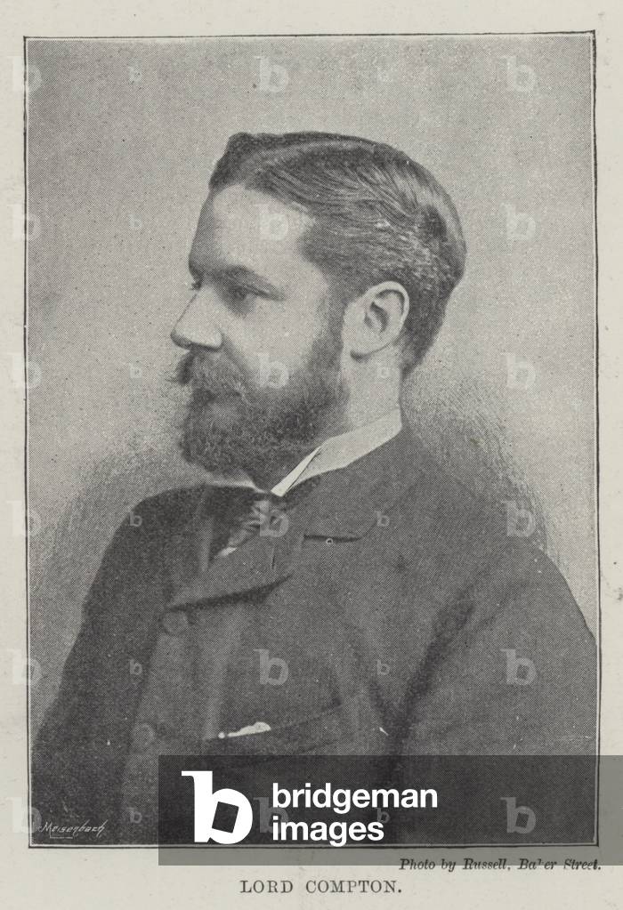 Lord Compton (b/w photo)