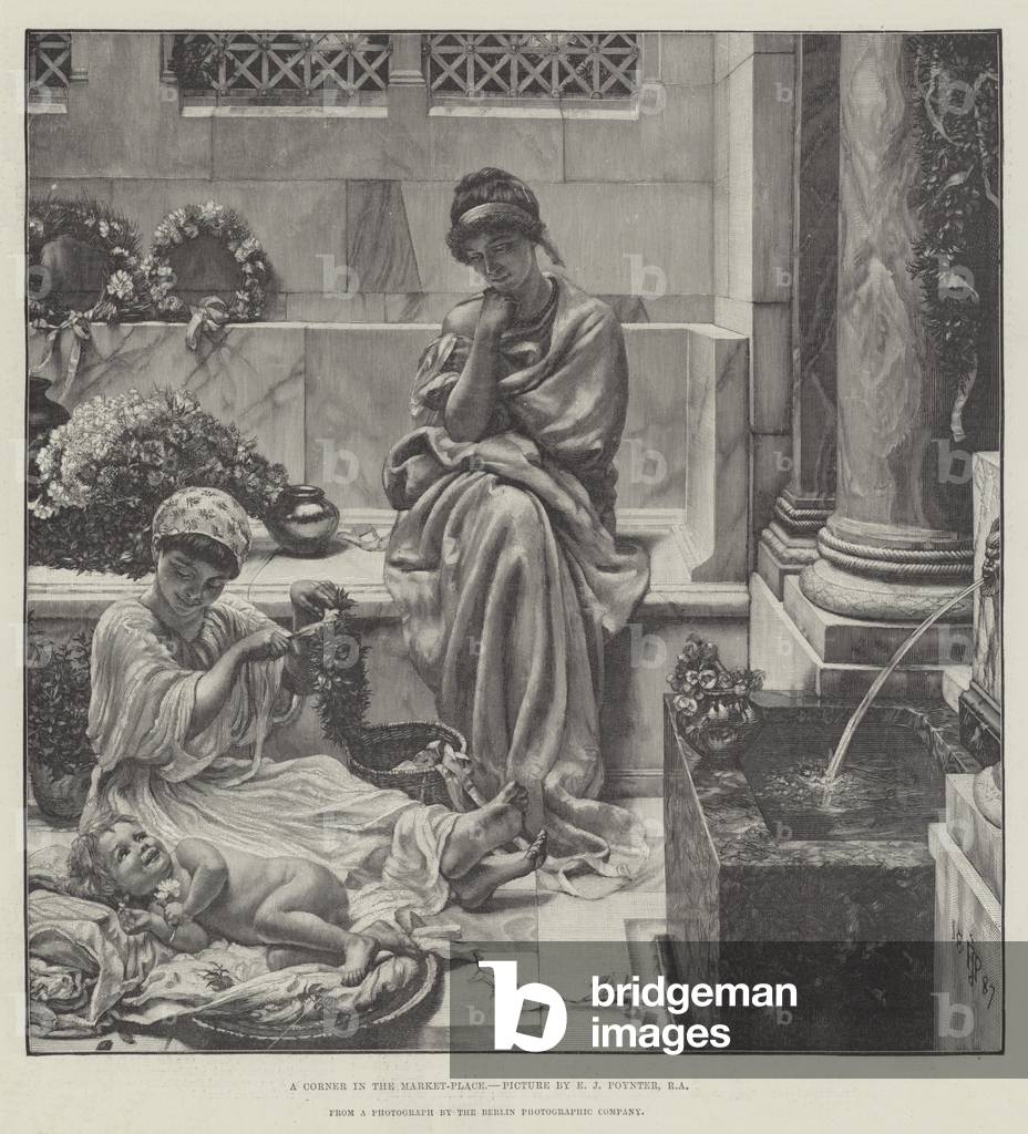A Corner in the Market-Place (engraving)