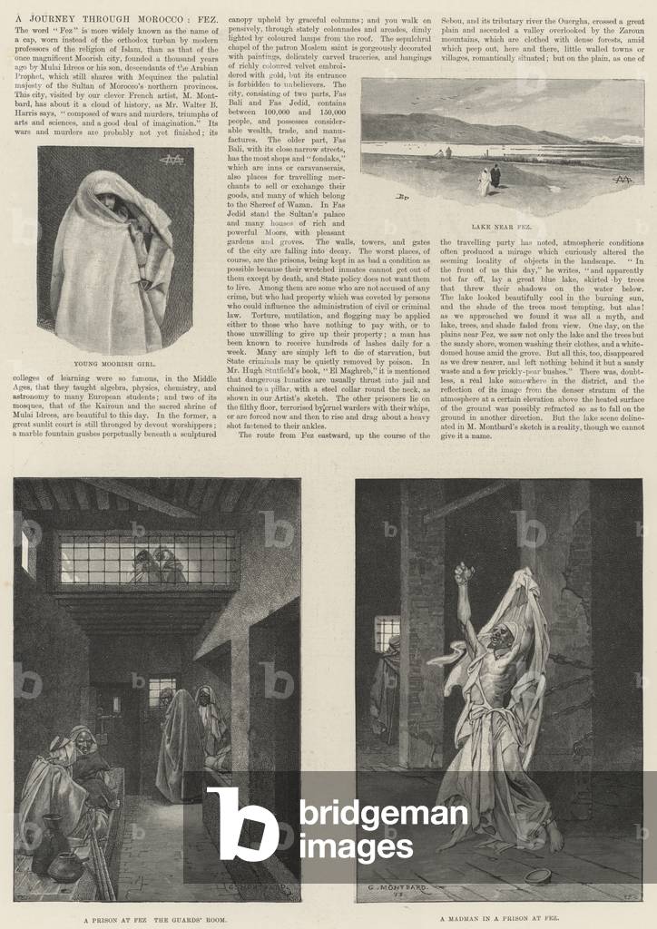 A Journey through Morocco, Fez (engraving)