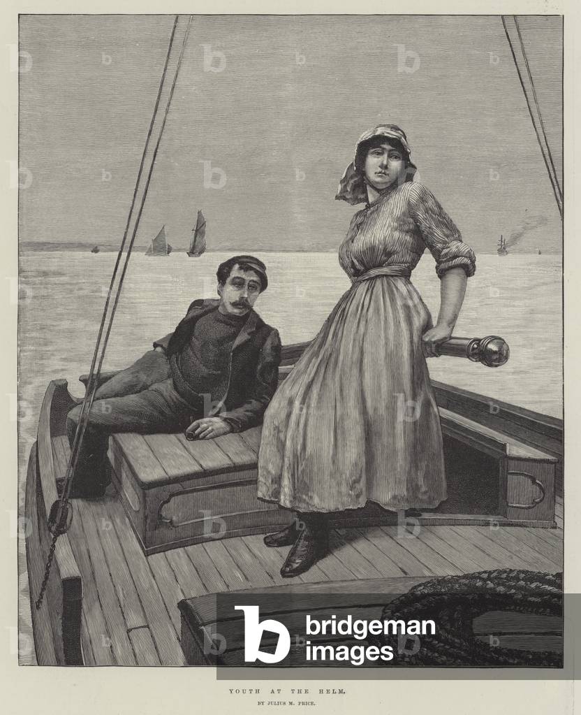 Youth at the Helm (engraving)