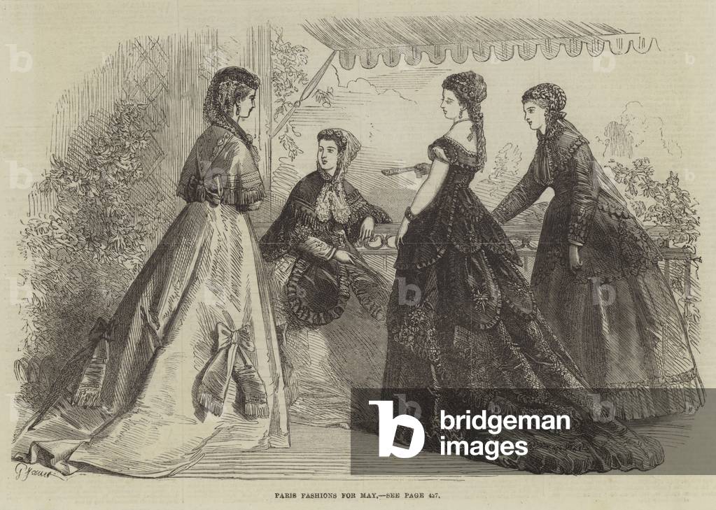 Paris Fashions for May (engraving)