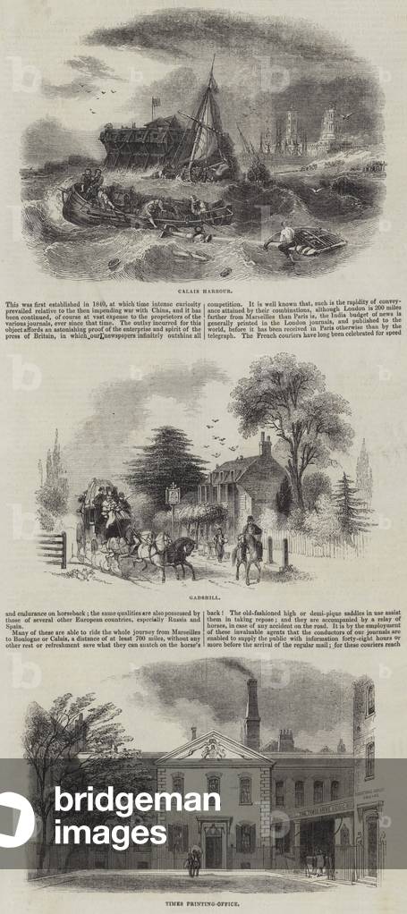 The Overland Mail (engraving)