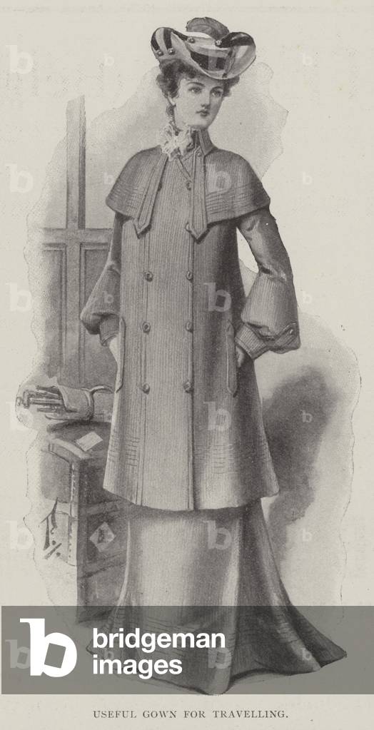 Useful Gown for Travelling (litho)