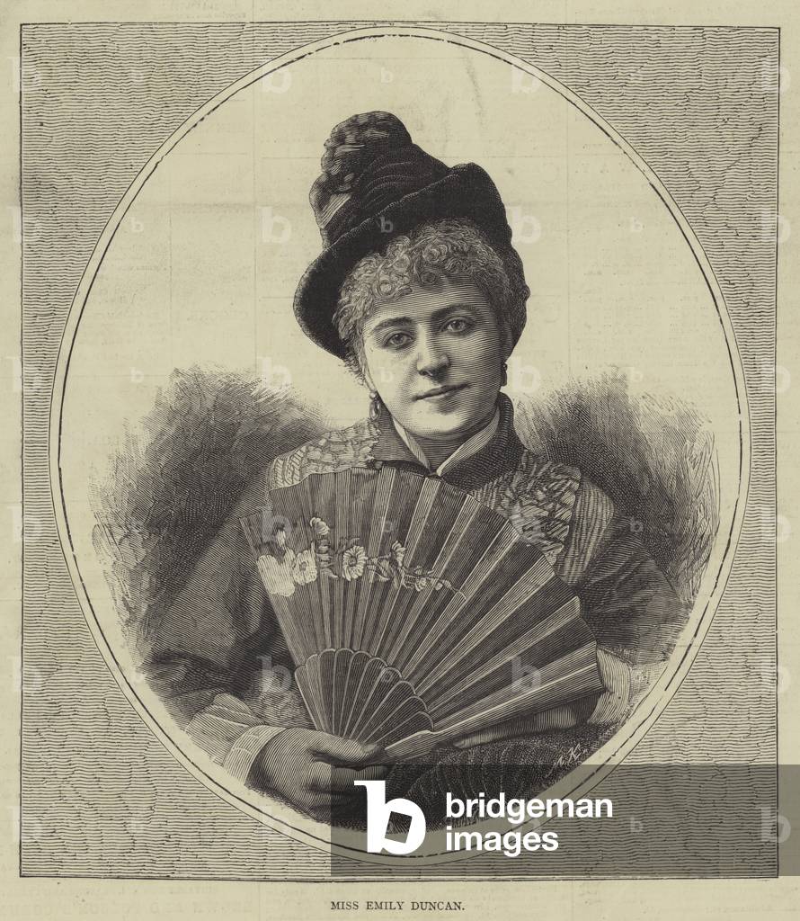 Miss Emily Duncan (engraving)