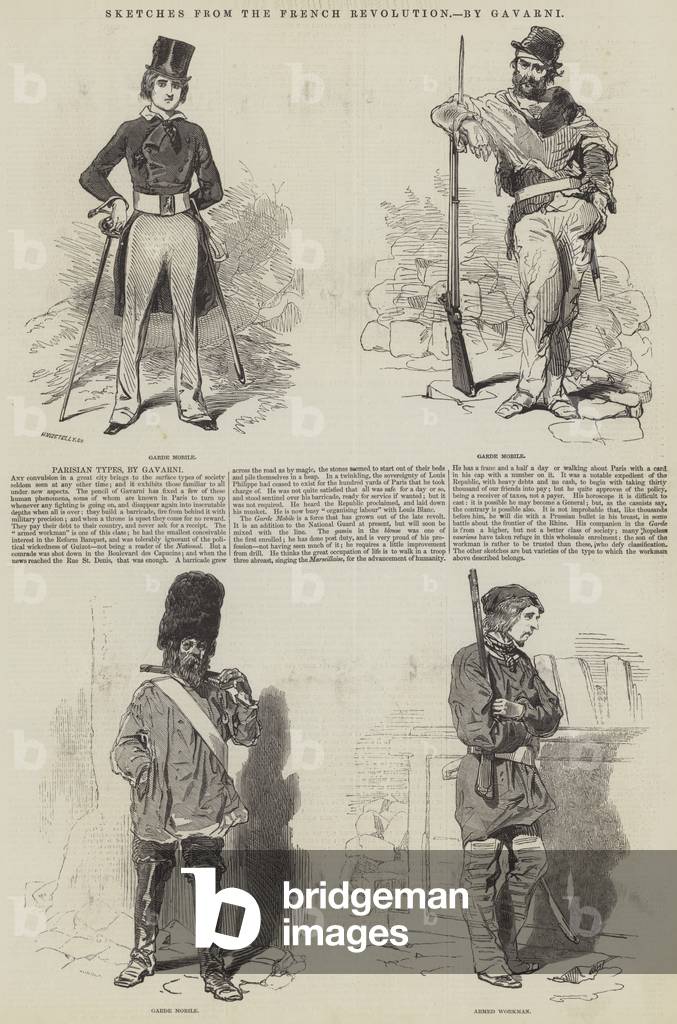 Sketches from the French Revolution (engraving)