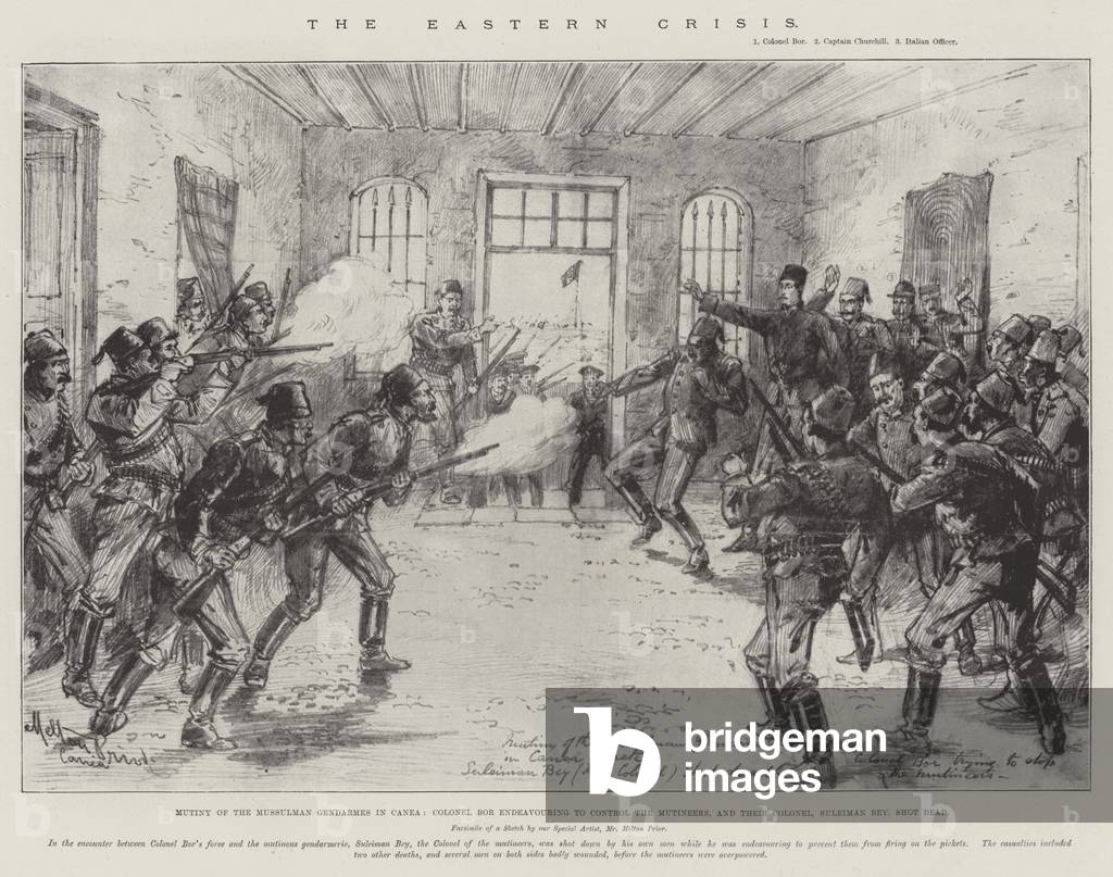 The Eastern Crisis (litho)