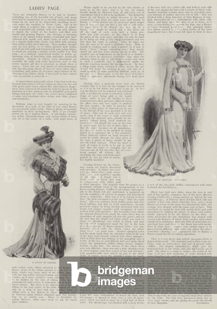 Ladies' Page (litho)