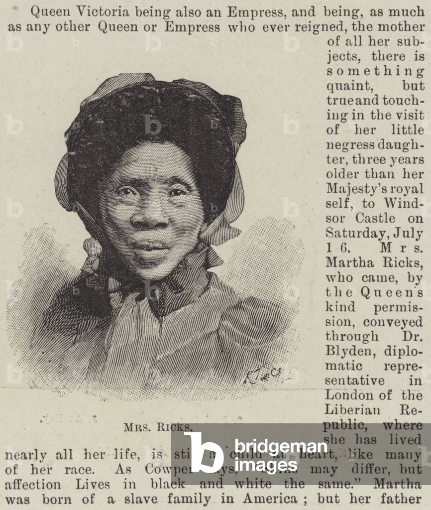 Mrs Ricks (engraving)
