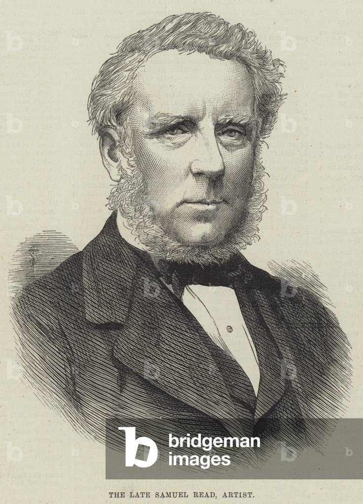 The late Samuel Read, Artist (engraving)