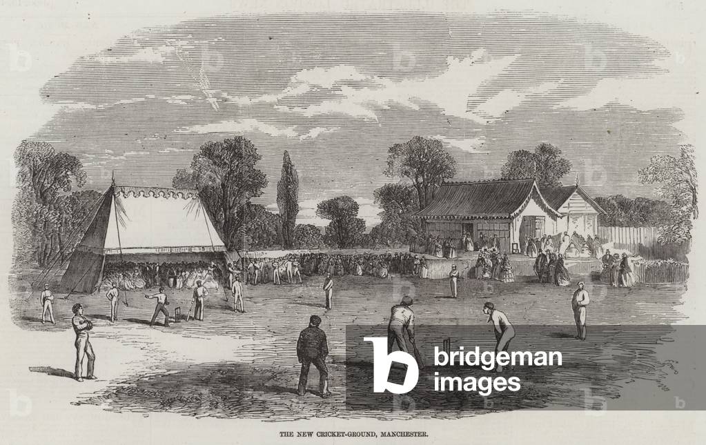 The New Cricket-Ground, Manchester (engraving)