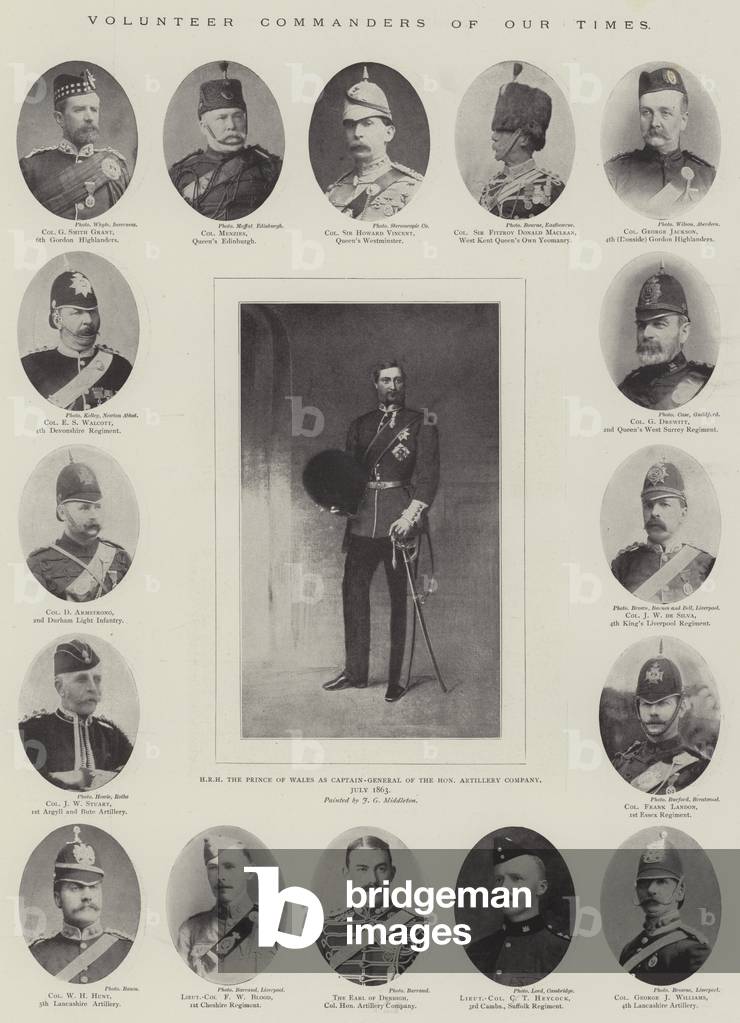 Volunteer Commanders of Our Times (litho)