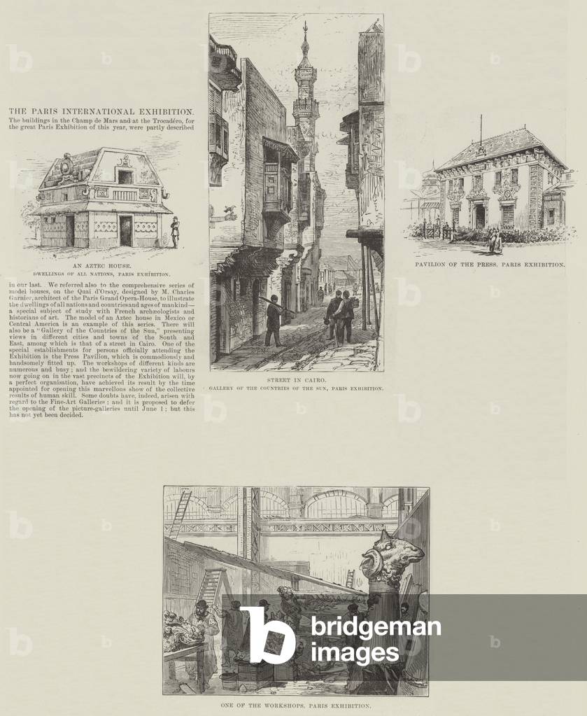 The Paris International Exhibition (engraving)