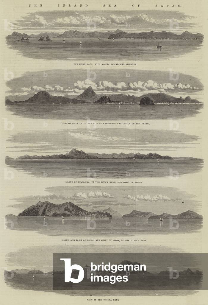 The Inland Sea of Japan (engraving)