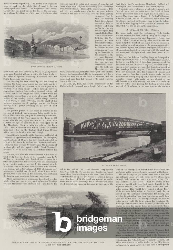 The Romance of the Ship Canal (engraving)