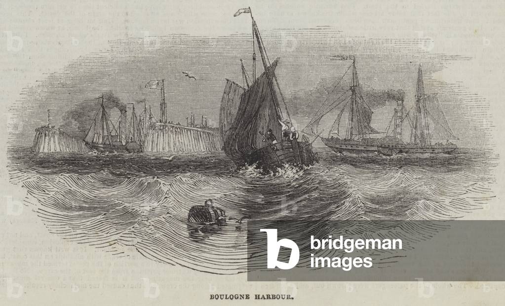 Boulogne Harbour (engraving)