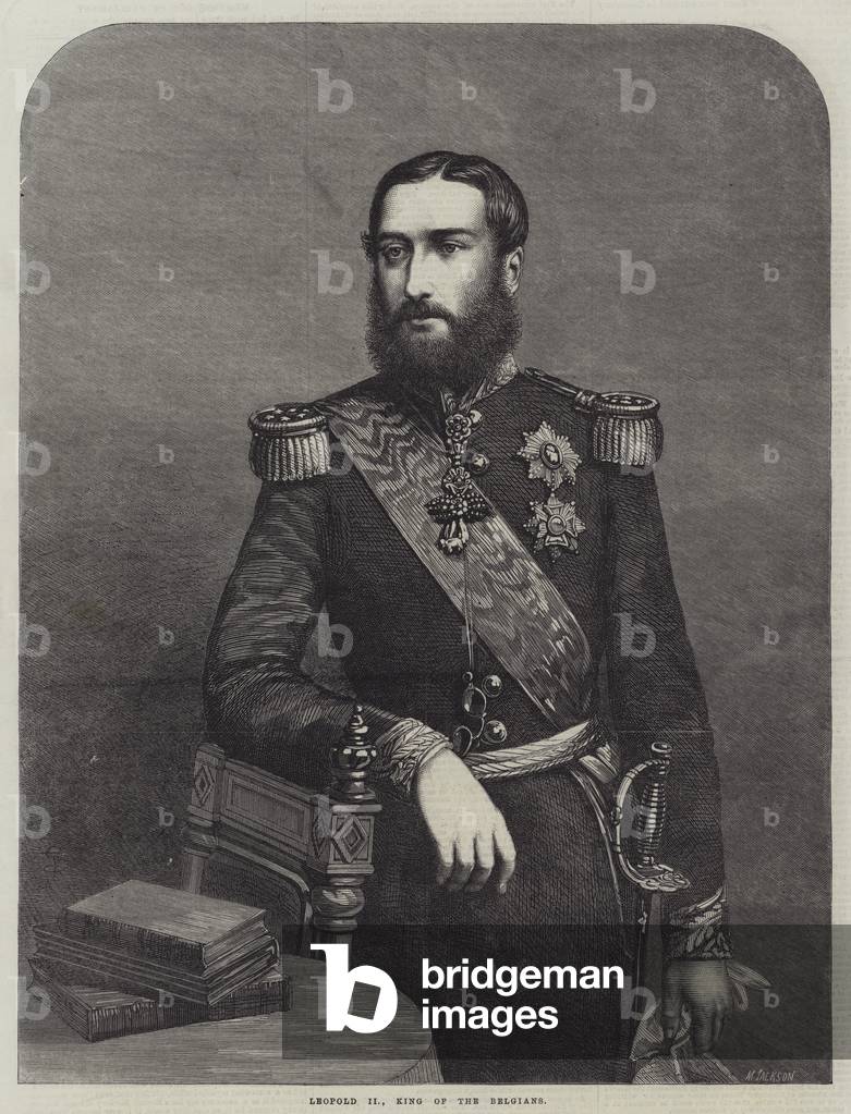 Leopold II, King of the Belgians (engraving)