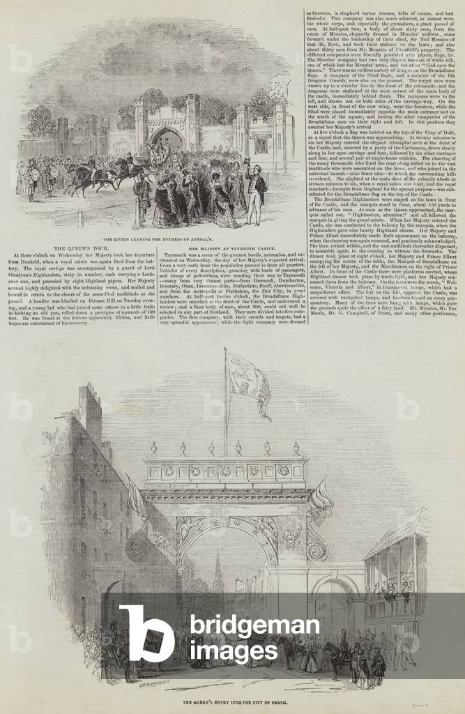 The Queen's Tour (engraving)