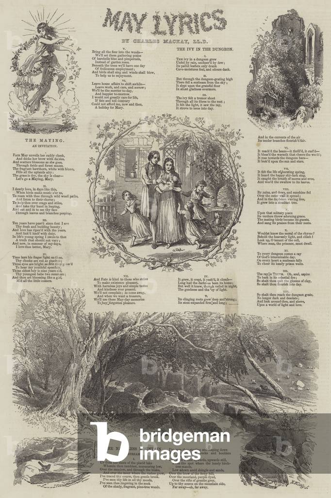 May Lyrics (engraving)