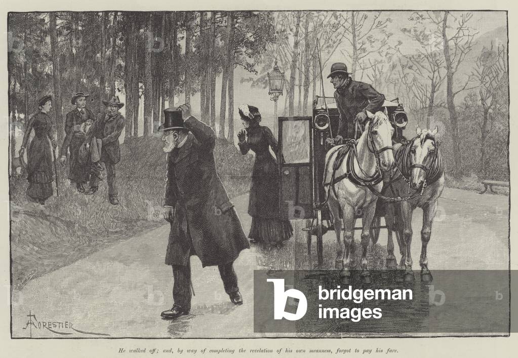 Blind Love, by Wilkie Collins (engraving)