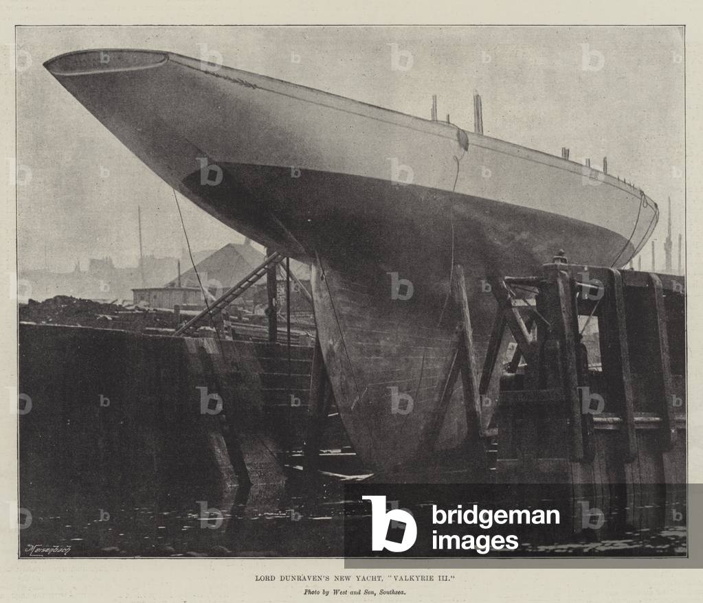Lord Dunraven's New Yacht, 