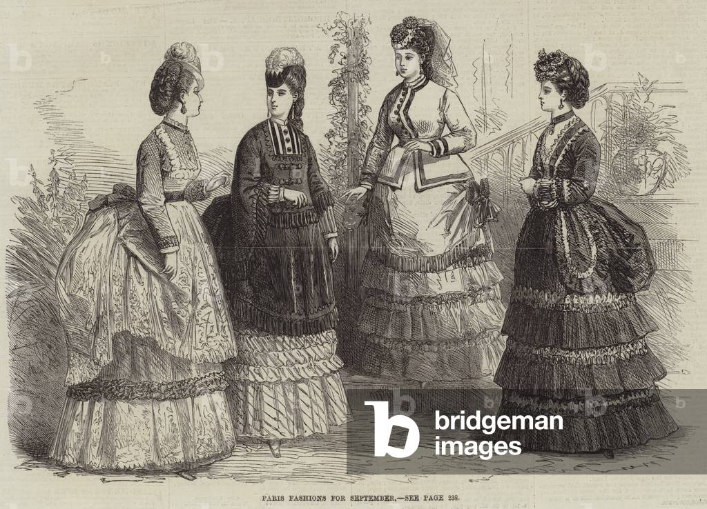 Paris Fashions for September (engraving)