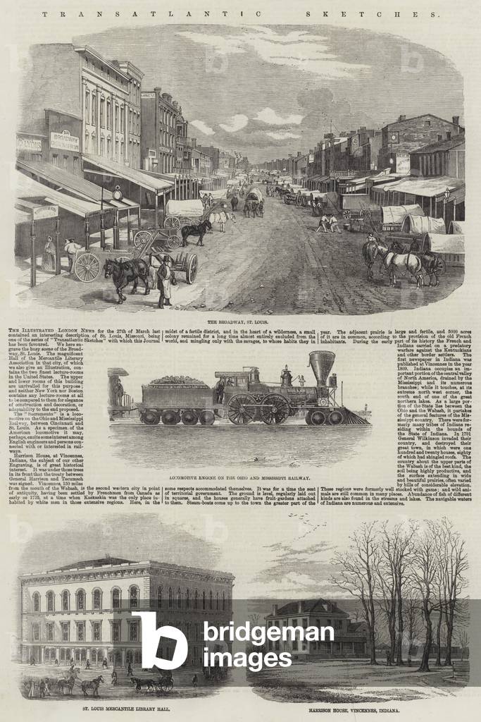 Transatlantic Sketches, 1858 (engraving)