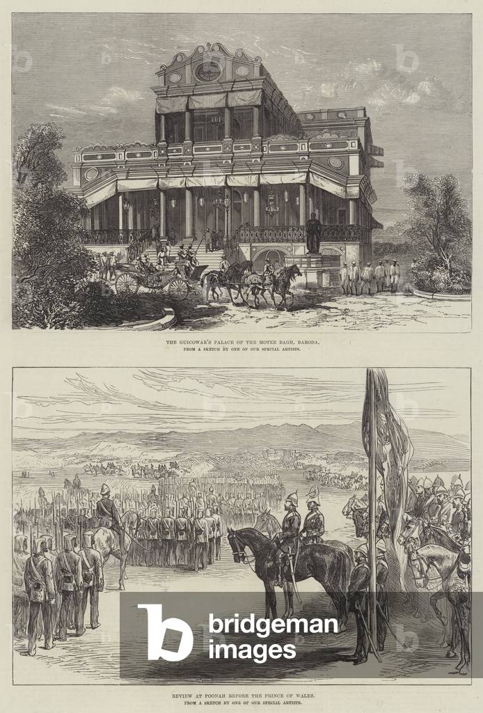 Royal Visit to India (engraving)