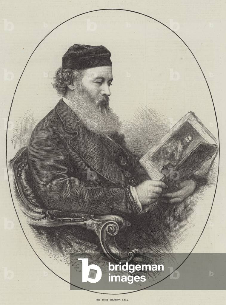 Sir John Gilbert, ARA (engraving)