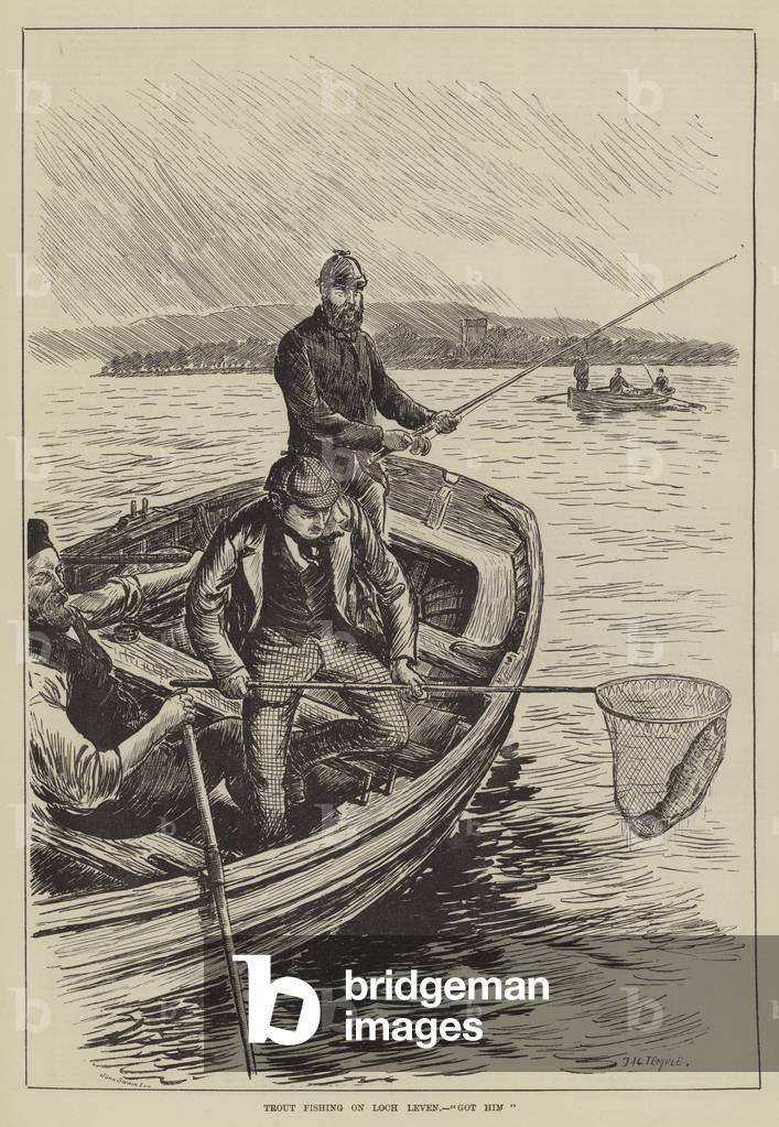 Trout Fishing on Loch Leven, 