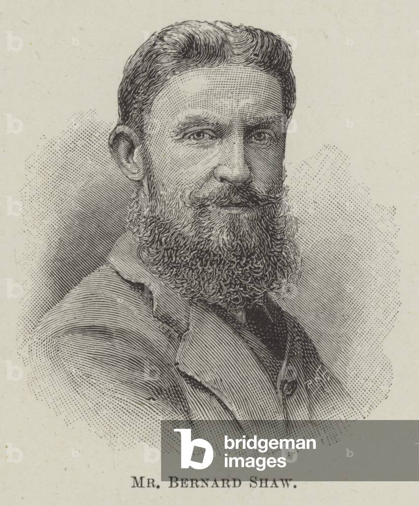 Mr Bernard Shaw (engraving)