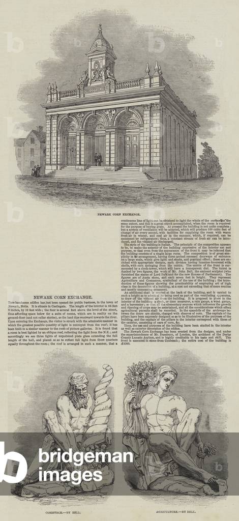Newark Corn Exchange (engraving)