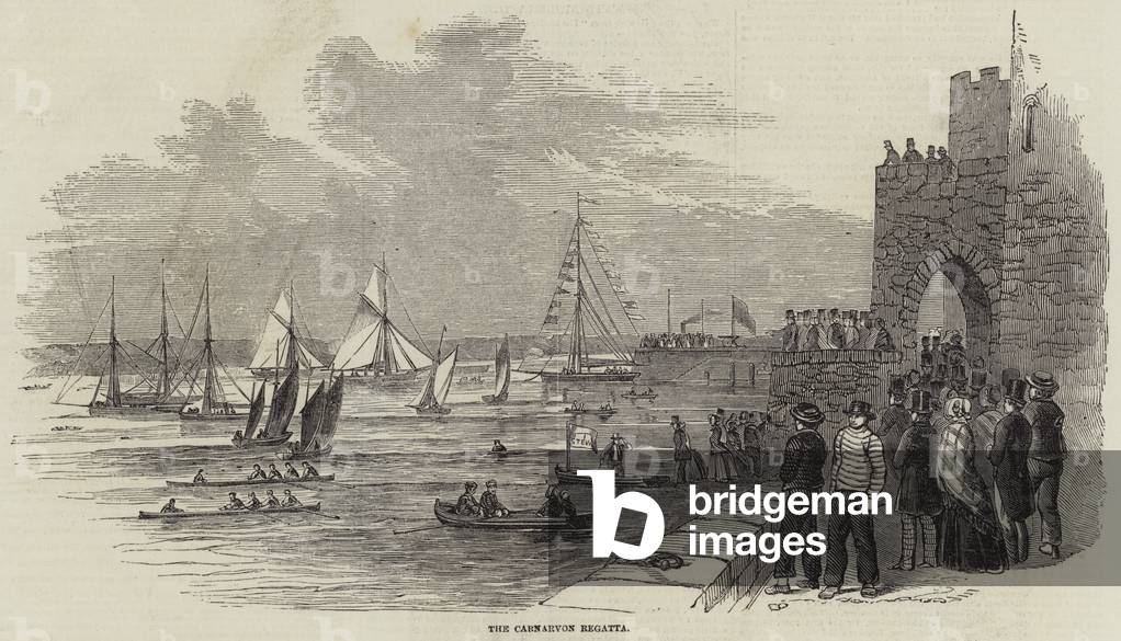 The Carnarvon Regatta (engraving)