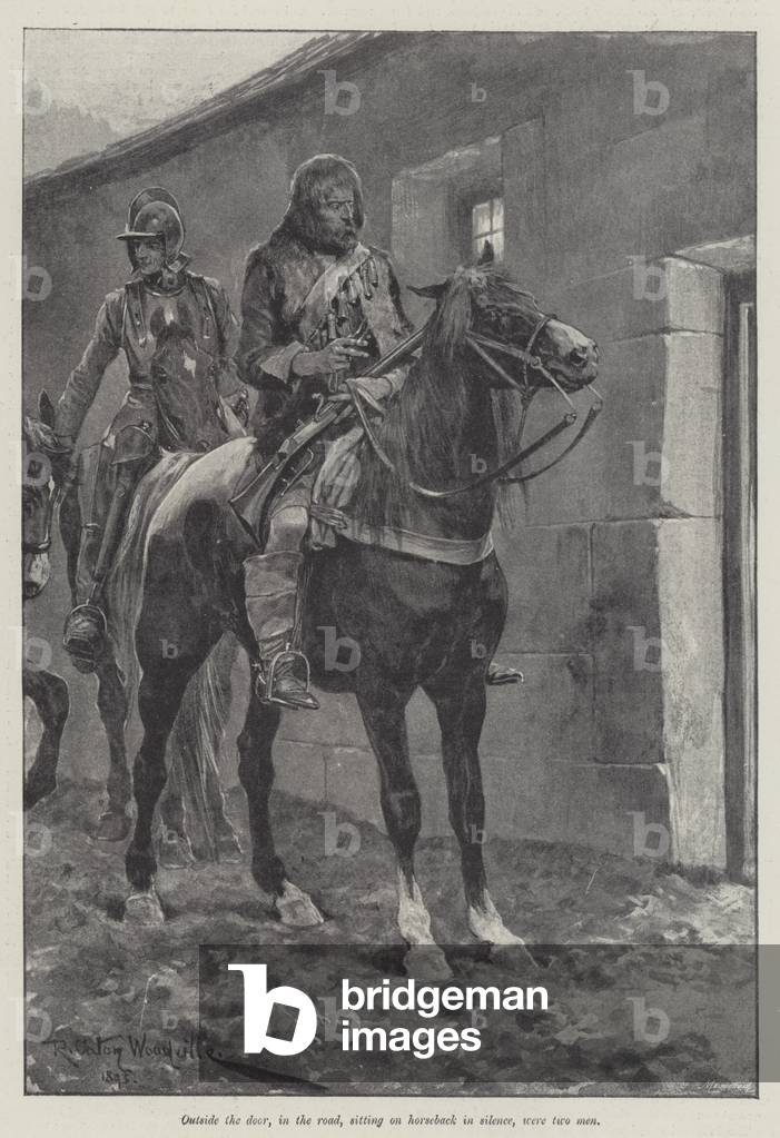 Under the Red Robe, by Stanley J Weyman (engraving)