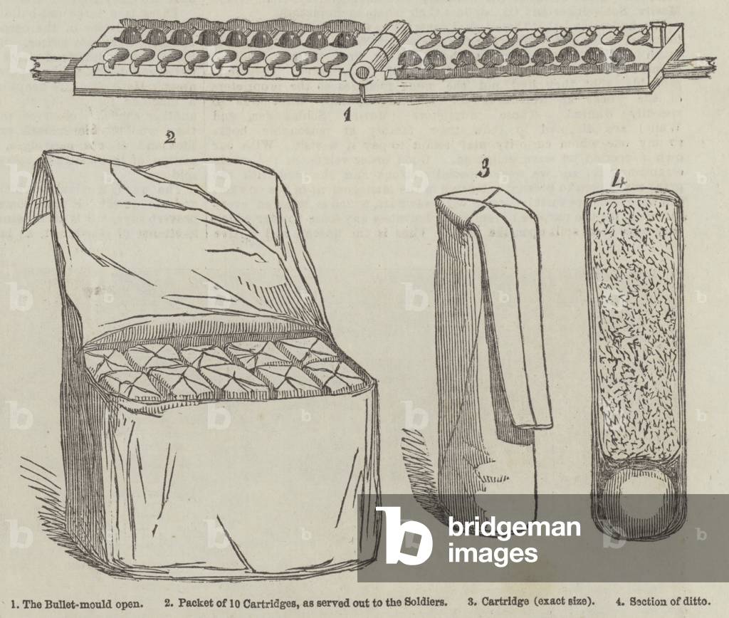Messers Schlesinger and Wells' Ammunition Works at Northfleet, Kent, Extensive Contract for the Supply of Ball Cartridges to the Turkish Government (engraving)