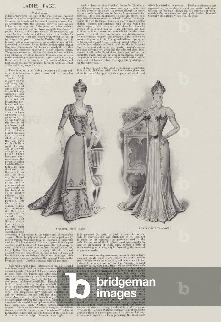 Ladies' Page (litho)