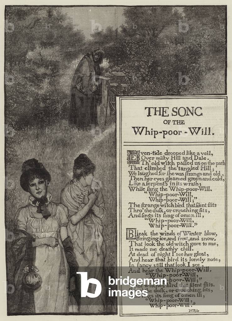 The Song of the Whip-poor-Will (engraving)