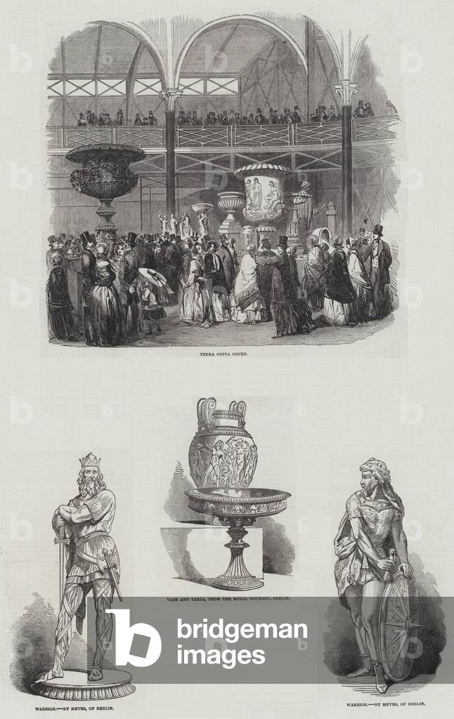 Great Industrial Exhibition in Dublin (engraving)