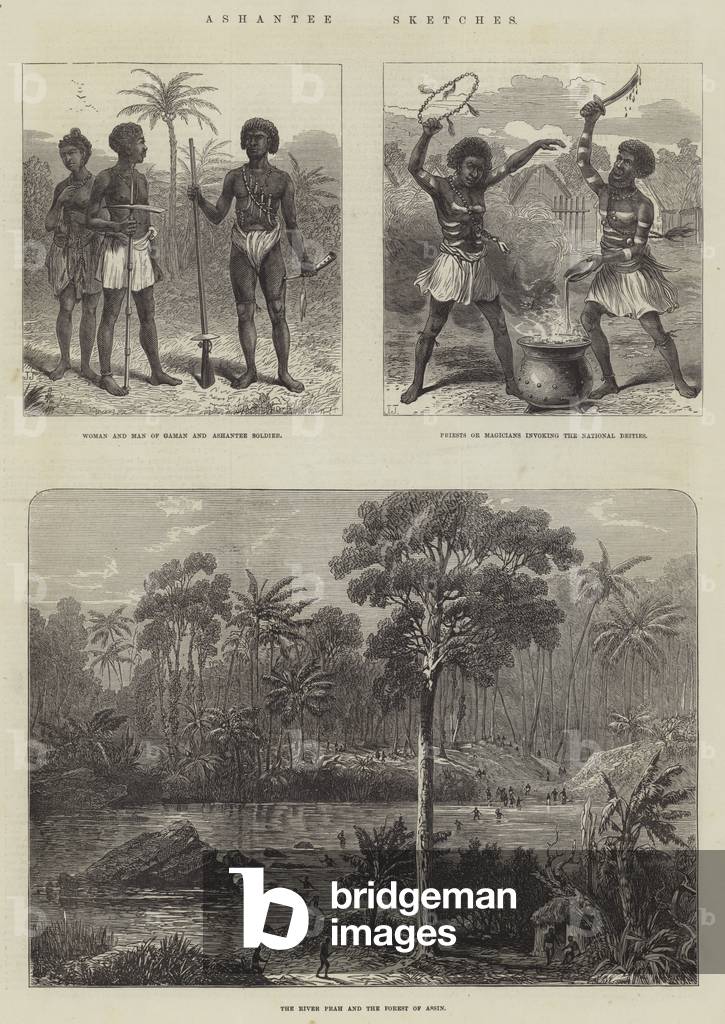 Ashantee Sketches (engraving)