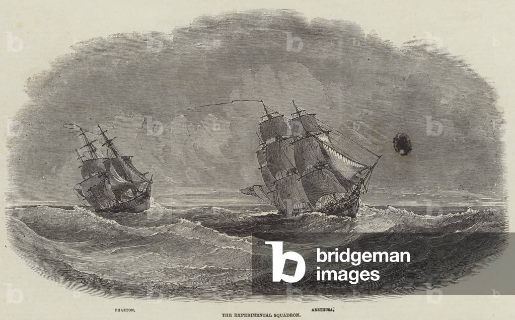 The Experimental Squadron (engraving)
