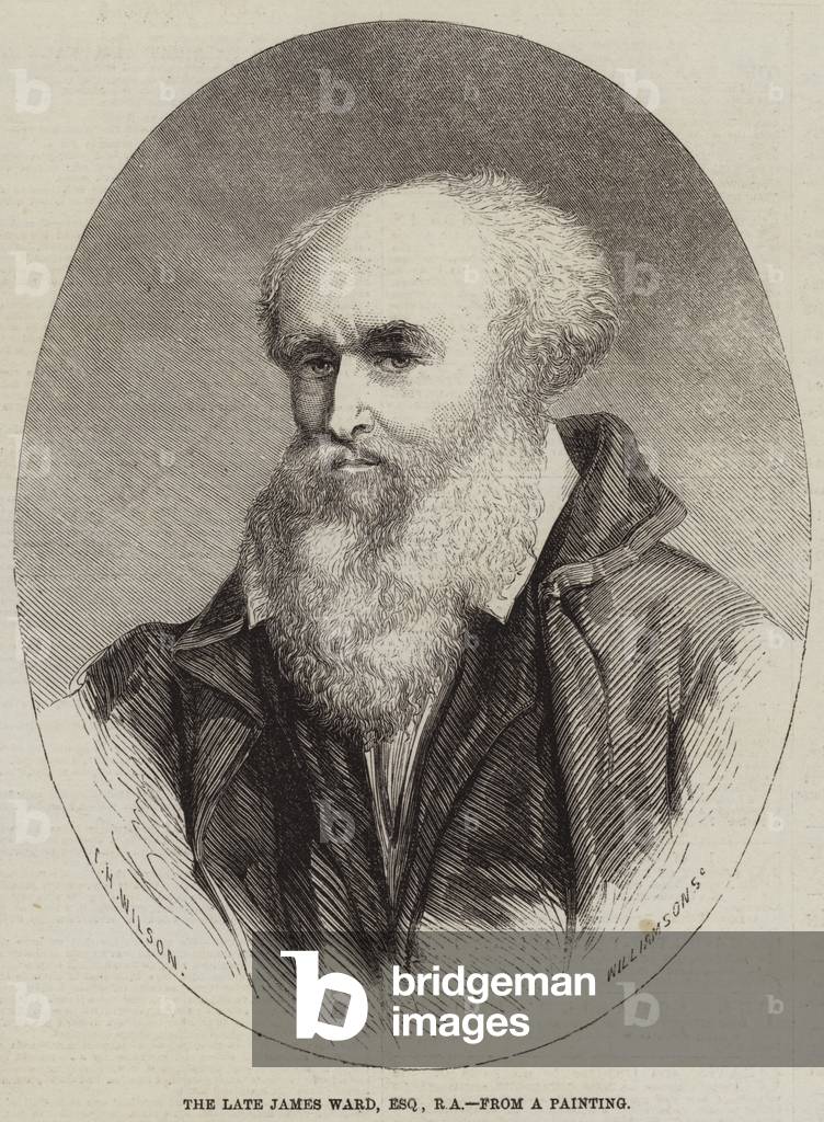 The Late James Ward, Esquire, RA (engraving)