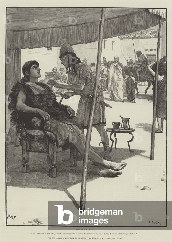 The Wonderful Adventures of Phra the Phoenician (engraving)