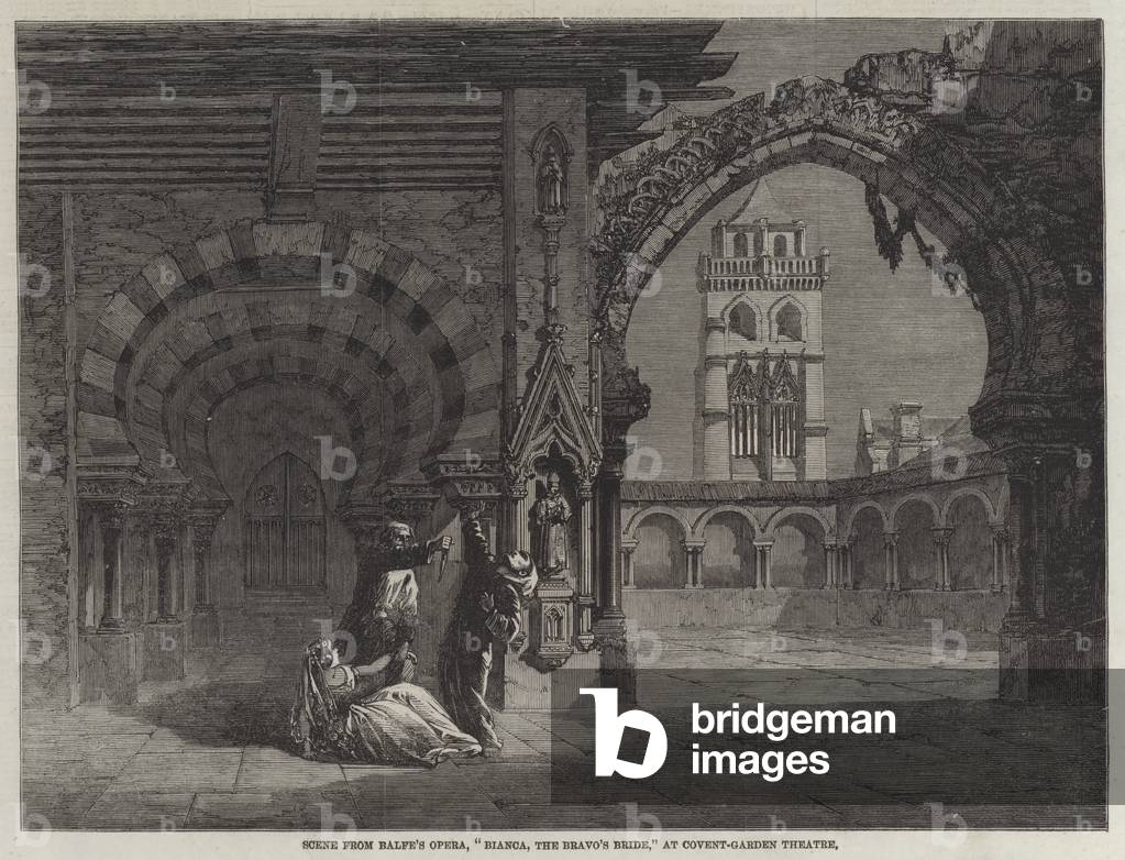 Scene from Balfe's Opera, 