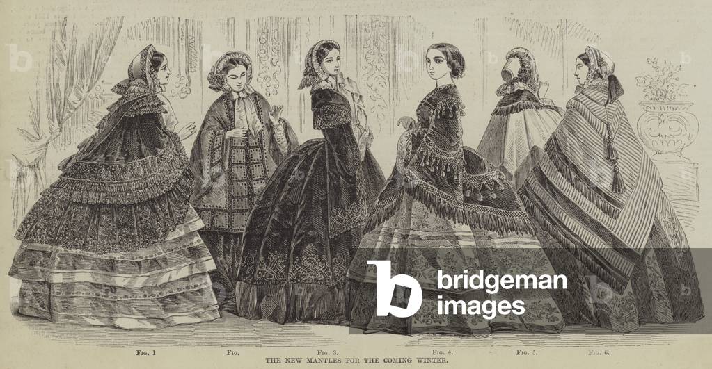 The New Mantles for the Coming Winter (engraving)