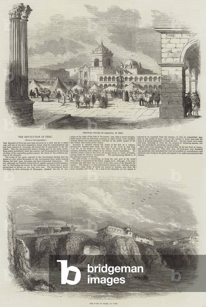 The Revolution in Peru (engraving)