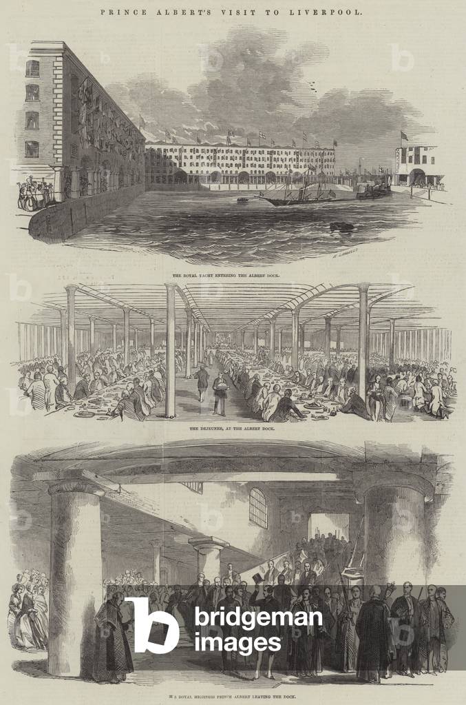 Prince Albert's Visit to Liverpool (engraving)