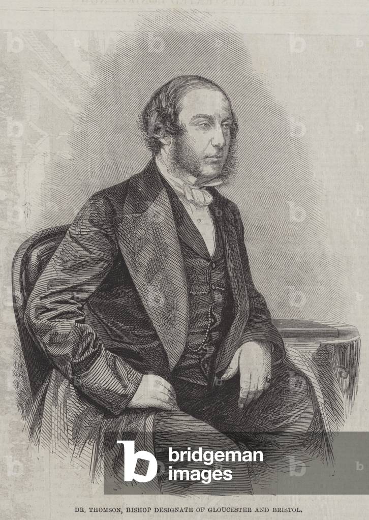 Dr Thomson, Bishop Designate of Gloucester and Bristol (engraving)