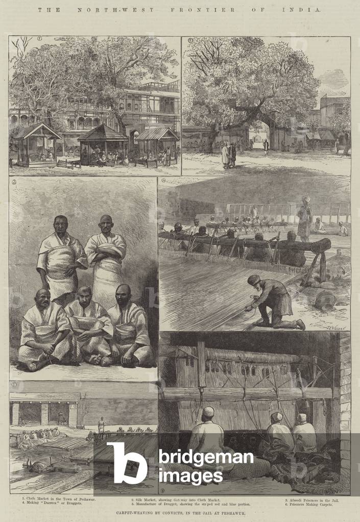 The North-West Frontier of India (engraving)