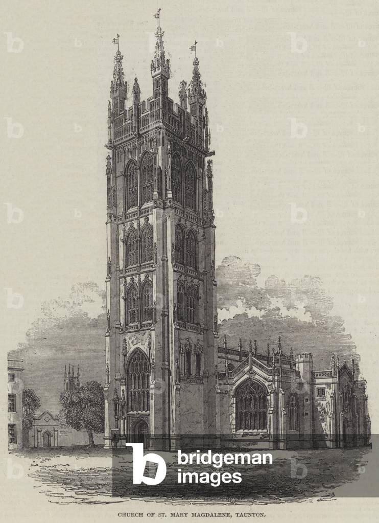 Church of St Mary Magdalene, Taunton (engraving)