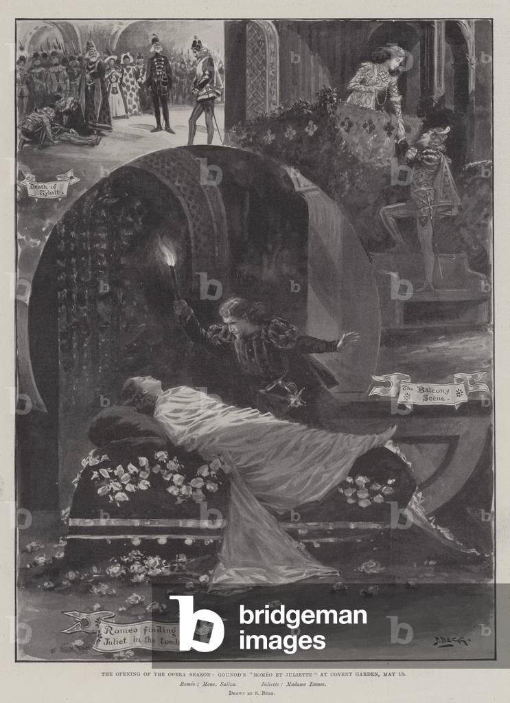 The Opening of the Opera Season, Gounod's 