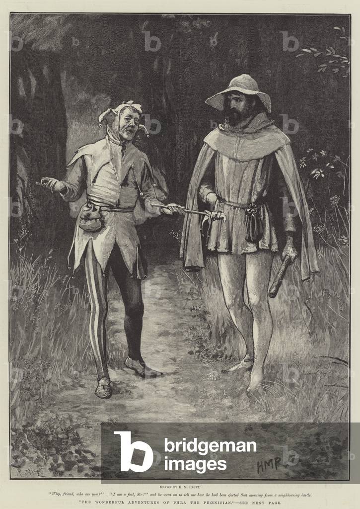 The Wonderful Adventures of Phra the Phoenician (engraving)